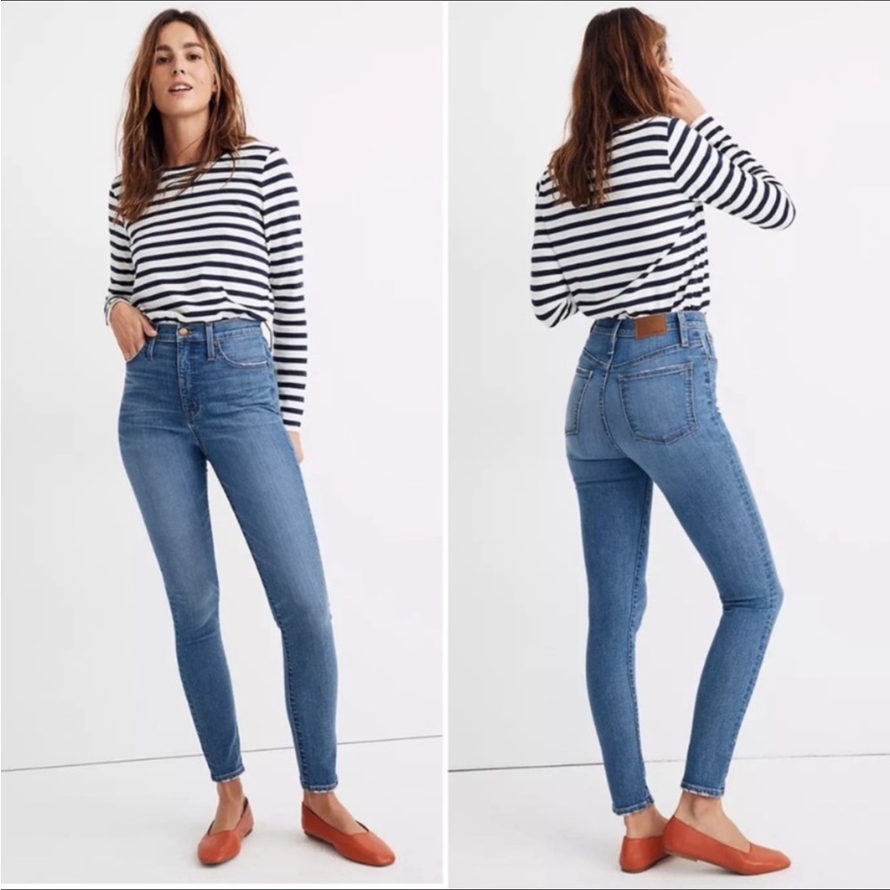 Madewell 11” High-Rise Skinny Jeans